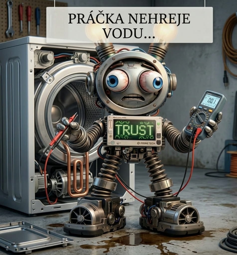 Jak proměřit topné těleso pračky 2 Ako premerať ohrievacie teleso práčky