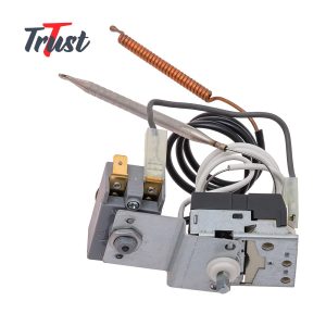 Termostat a tepelná poistka bojlera Dražice